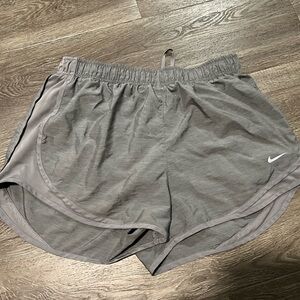 Gray Nike shorts